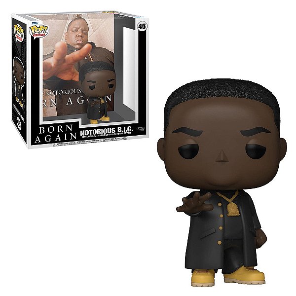 Funko Pop Rocks Covers Albums Born Again Notorious B.I.G 45