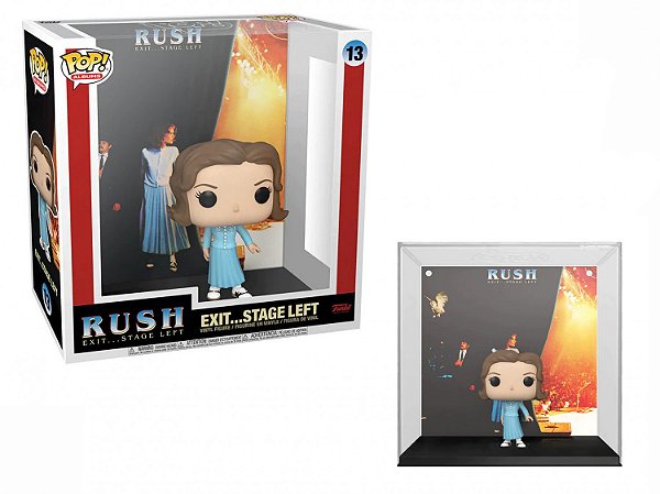 Funko Pop Rocks Covers Albums Rush Exit Stage Left 13