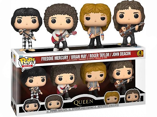 Funko Pop Rocks Queen 4 Pack