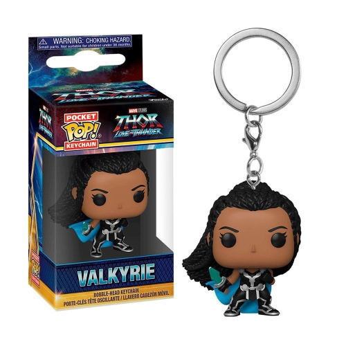 Chaveiro Funko Pop Keinchain Marvel Thor Love Thunder Valkyrie