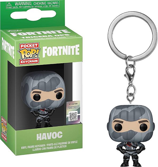 Chaveiro Funko Pop Keinchain Fortnite Havoc