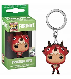 Chaveiro Funko Pop Keinchain Fortnite Tricera Ops