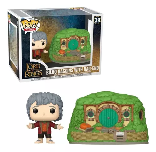 Funko Pop Lord of the Rings Bilbo Baggins with bag-end 39