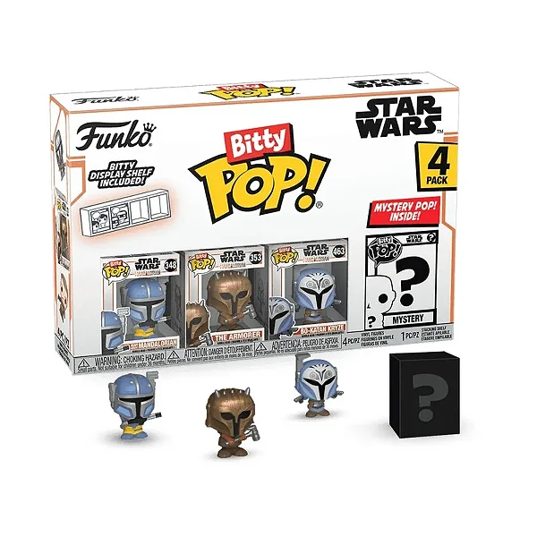 Funko Bitty Pop Star Wars Mandalorian (Bo Katan Kryze) 4 Pack