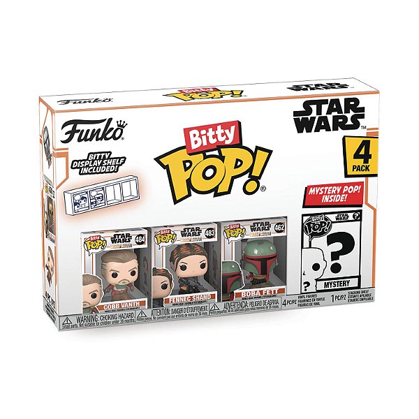 Funko Bitty Pop Star Wars Mandalorian (Boba Fett) 4 Pack