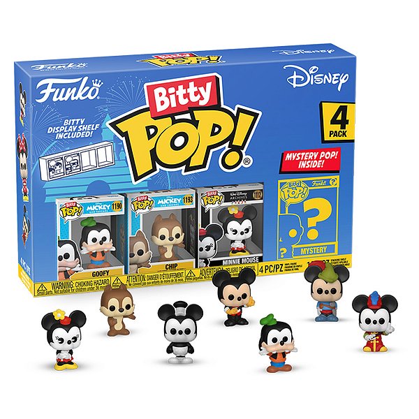 Funko Bitty Pop Disney (Pateta) 4 Pack