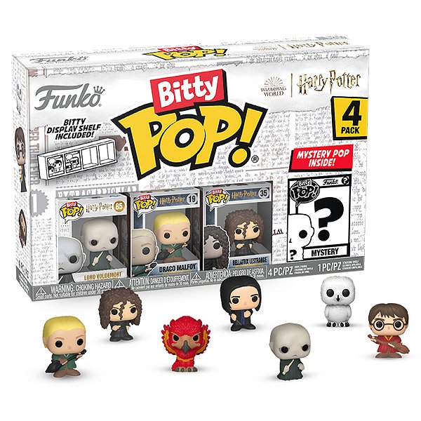Funko Bitty Pop Harry Potter (Voldemort) 4 Pack
