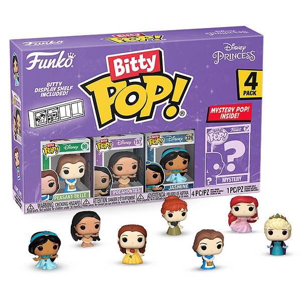 Funko Bitty Pop Princess (Jasmine) 4 Pack
