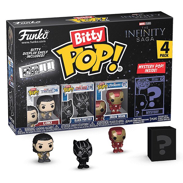 Funko Bitty Pop Marvel (Iron Man) 4 Pack