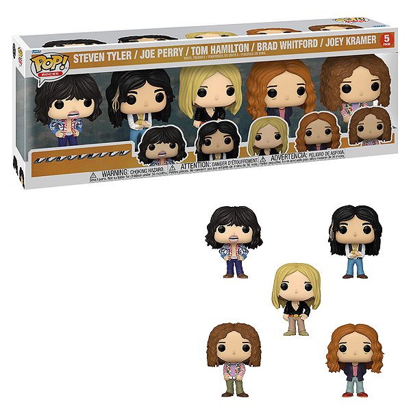 Funko Pop Rocks Aerosmith 5-Pack