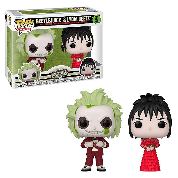 Funko Pop Bettlejuiced 2 Beetlejuiced & Lydia 2 Pack