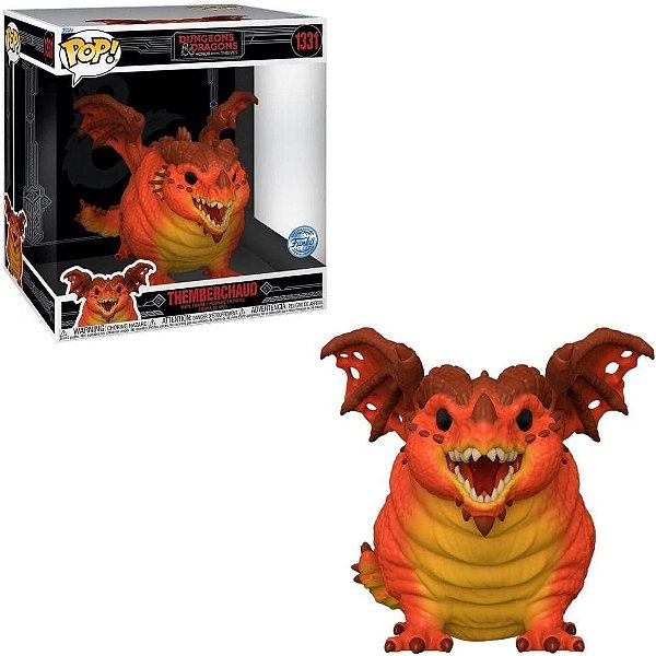 Funko Pop Dungeons Dragons sized 10 Themberchaud 1331
