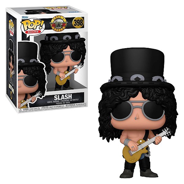 Funko Pop Rocks Guns'n Roses Slash 1990 398