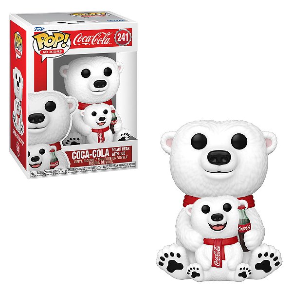 Funko Pop Coca-Cola Polar Bear With Cub 241