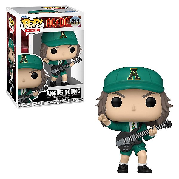 Funko Pop Rocks AC/DC Angus Young Green Suit 411