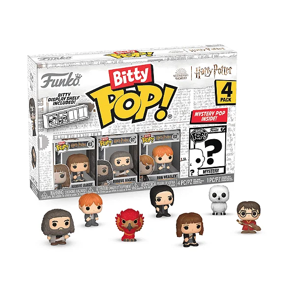 Funko Bitty Pop Harry Potter (Hagrid) 4 Pack