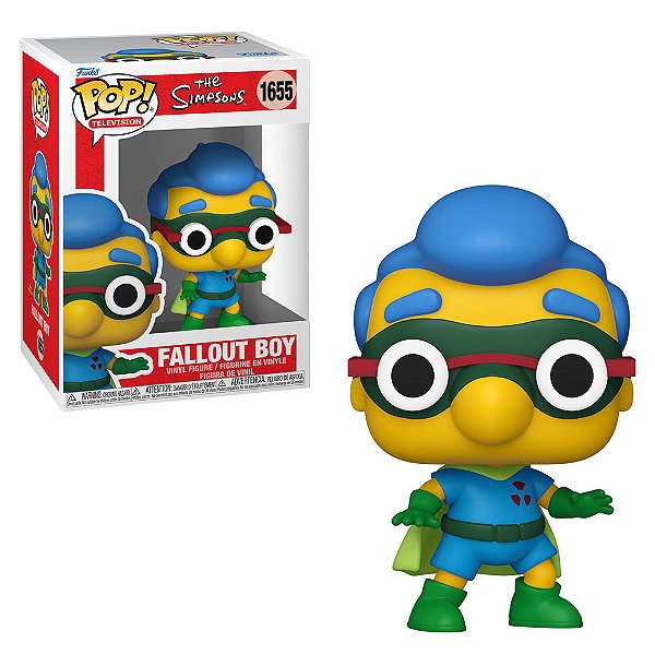 Funko Pop The Simpsons Milhouse as Fallout Boy 1655