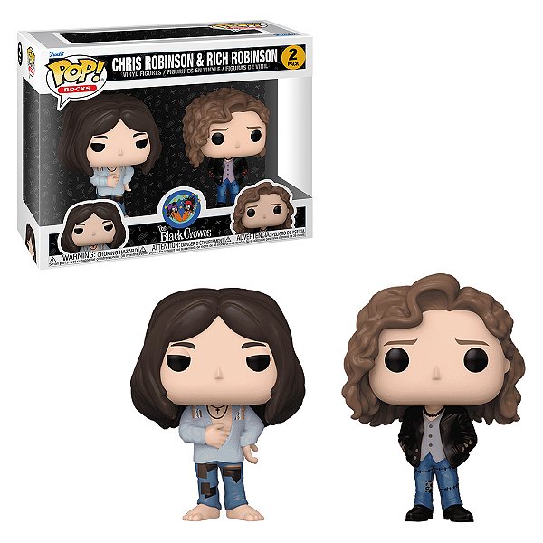 Funko Pop Rocks The Black Crowes Chris Robinson & Rich Robinson