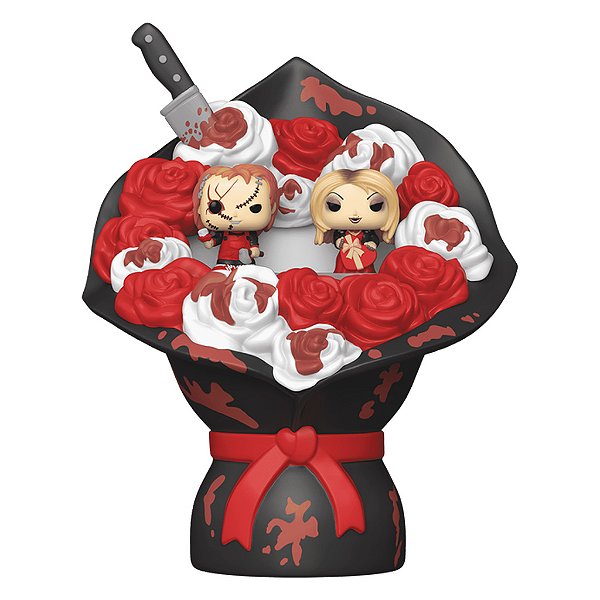 Funko Pop Bitty Bouquet Bride Of Chucky - Chucky and Tiffany