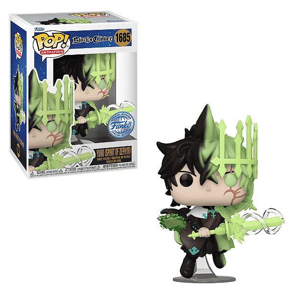 Funko Pop Black Clover Yuno (Spirit Of Zephyr) 1685