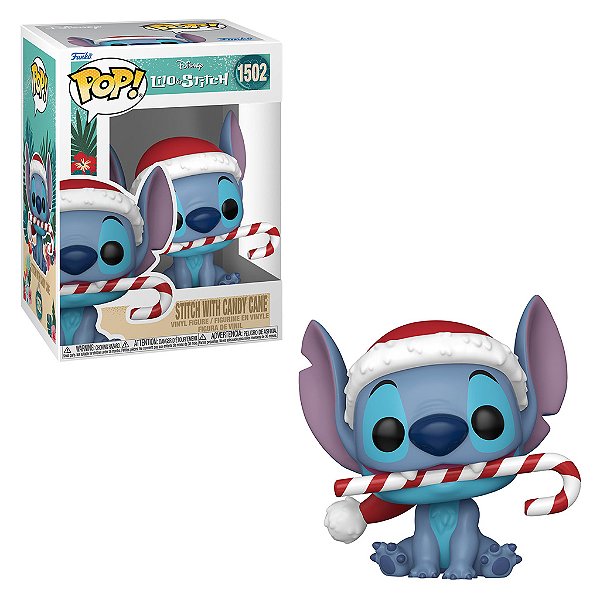 Funko Pop Disney Lilo & Stitch Holiday Stitch With Candy Cane 1502