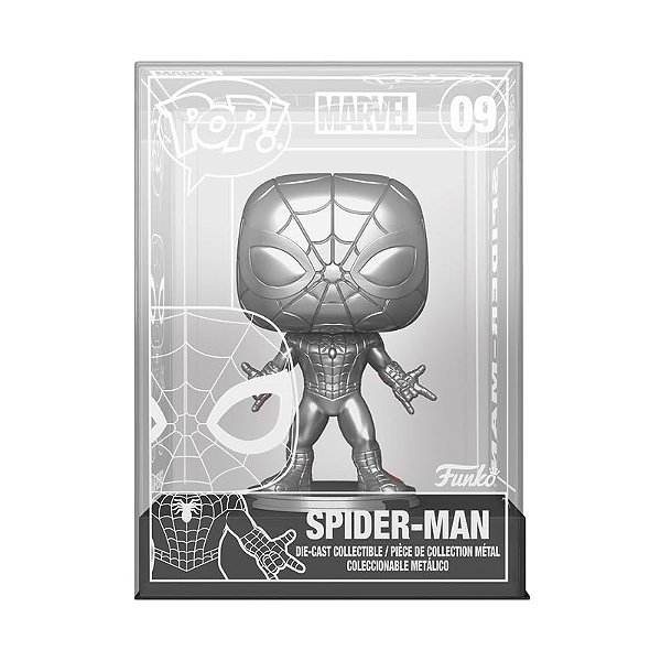 Funko Pop Die Cast Chase Marvel Spider Man 09
