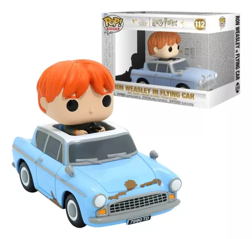 Funko Pop Harry Potter 20th RIDES Ron Weasley In Flying Car 112