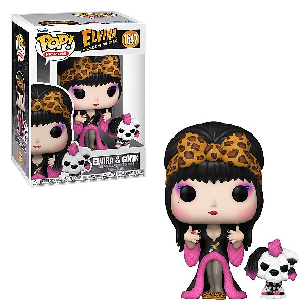 Funko Pop Elvira Mistress of the dark Elvira & Gonk 1647