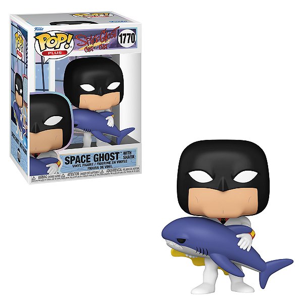 Funko Pop Space Ghost Coast To Coast Space Ghost With Shark 1770