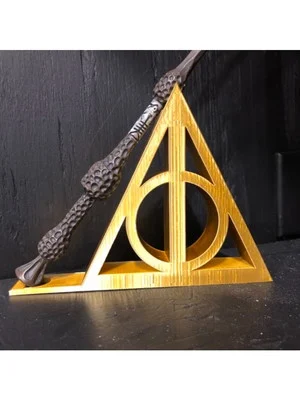 Suporte Varinha Harry Potter Relíquias da Morte