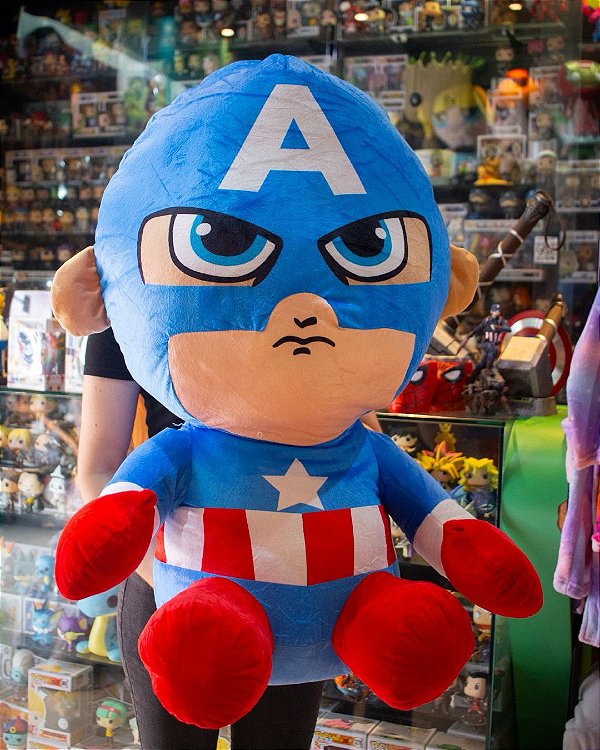 Pelúcia Gigante Capitão América