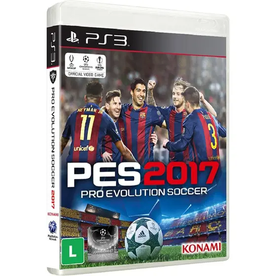 Pes 2017 - Ps3 (usado)