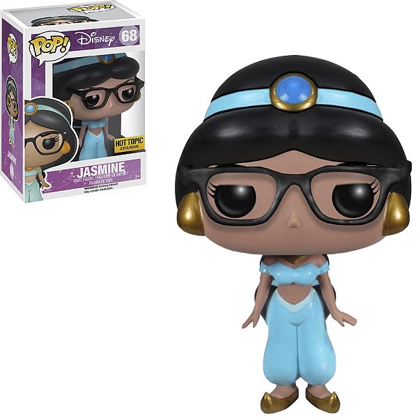 Funko Pop Disney Aladdin Jasmine With Glasses (Nerd) 68