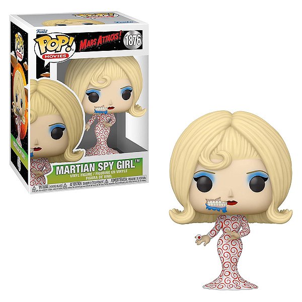 Funko Pop Marte Ataca Martian Spy Girl 1876