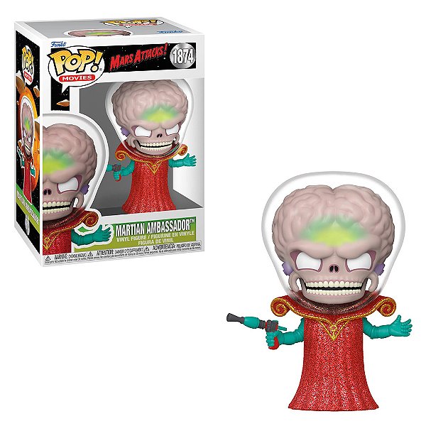 Funko Pop Marte Ataca Martian Ambassador 1874