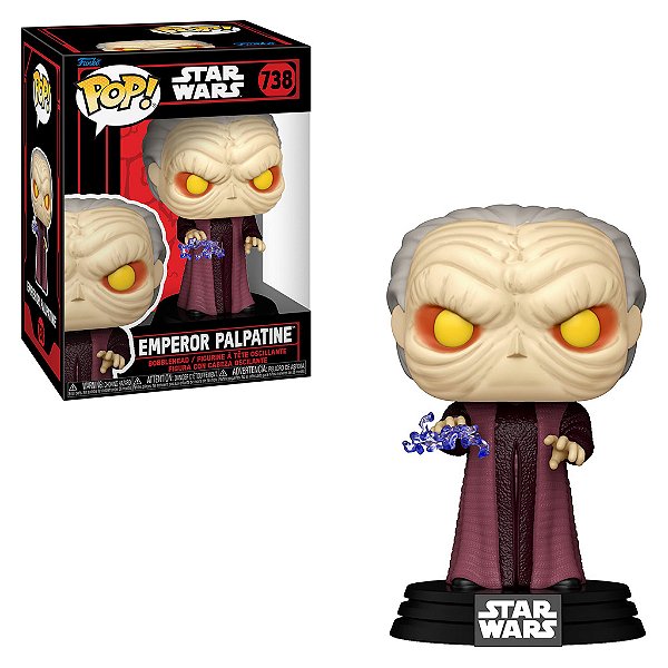 Funko Pop Star Wars Darkside Emperor Palpatine 738