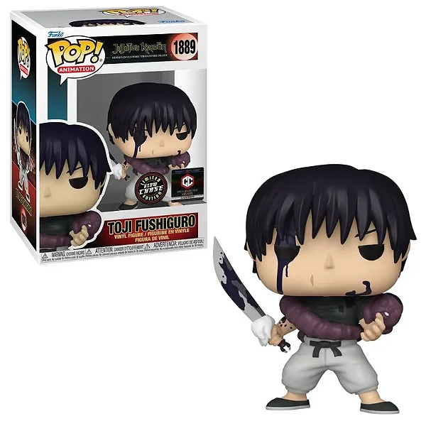 Funko Pop Chase Jujutsu Kaisen Toji Fushiguro 1889