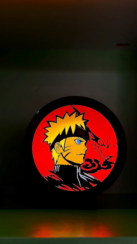 Luminária Circular Naruto