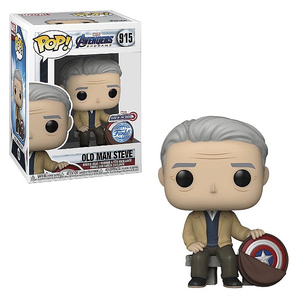 Funko Pop Marvel Avengers Endgame Old Man Steve 915