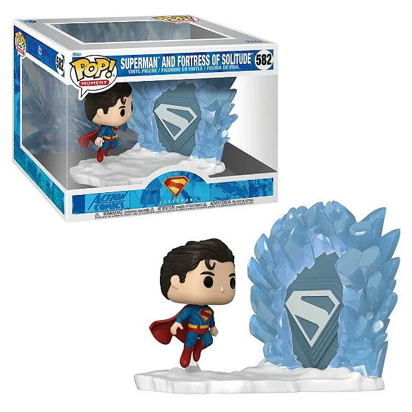 Funko Pop DC Superman: Legacy - Superman e Fortaleza da Solidão 582