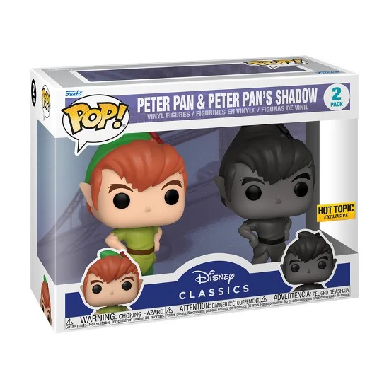 Funko Pop Peter Pan & Peter Pan Sombra 2 Pack