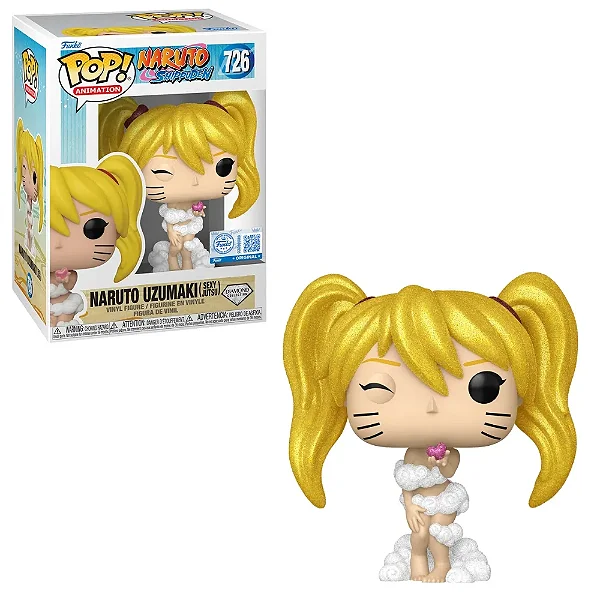 Funko Pop Naruto Clássico Naruto Jutsu Sexy (Glitter) 726