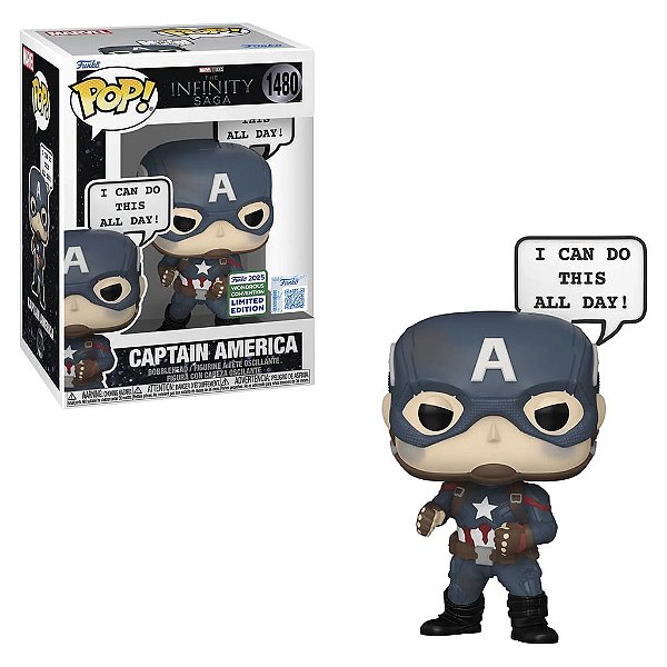 Funko Pop Marvel Infinity saga Captain America wondrous 2025 1480