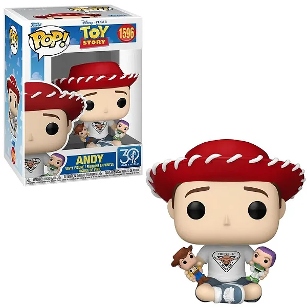 Funko Pop Toy Story Andy 1596