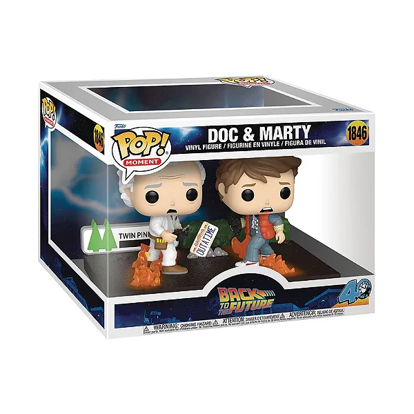 Funko Pop Back to the Future Doc & Marty 1846