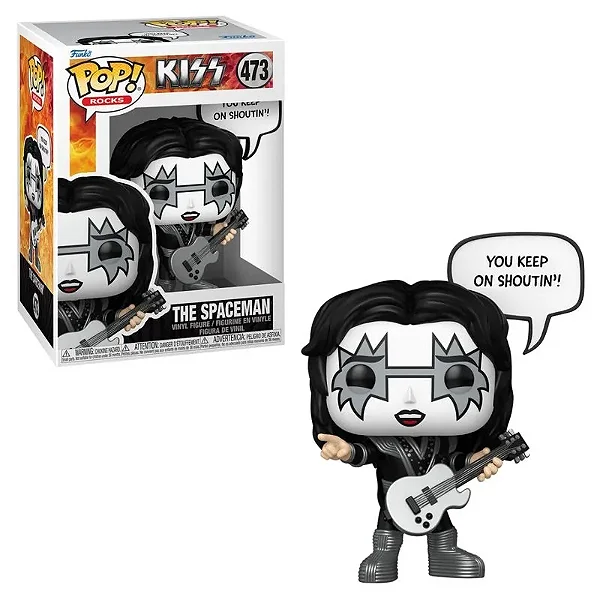 Funko Pop Rocks Kiss Saying Ace Frehley (The Spaceman) 473