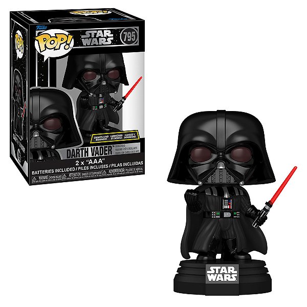 Funko Pop Star Wars Eletronic Darth Vader Lights & Sounds 795
