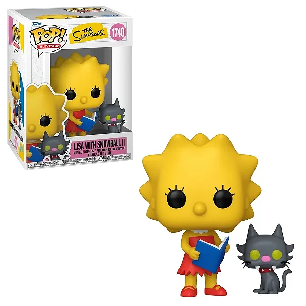 Funko Pop Os Simpsons Lisa & Snowball 1740