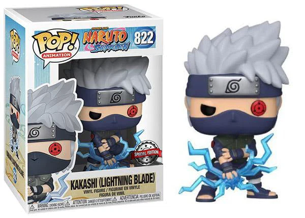 Funko Pop Naruto Kakashi Lightning Blade 822