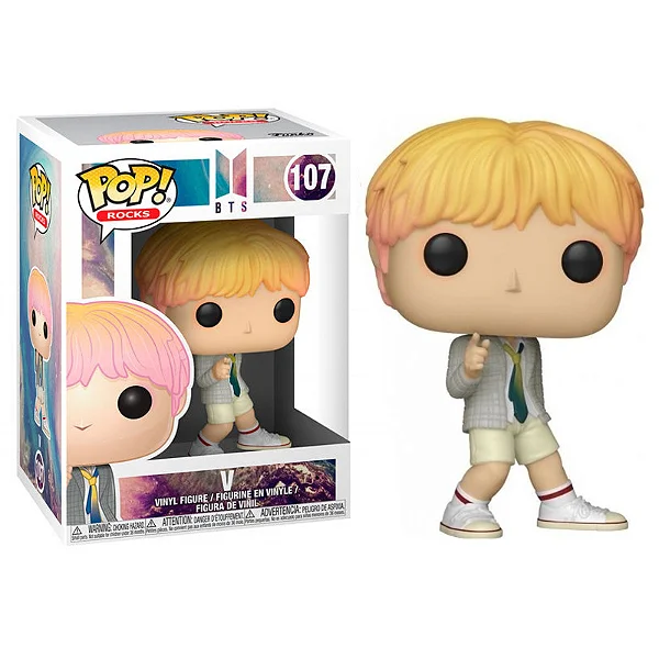 Funko Pop Rocks BTS V 107